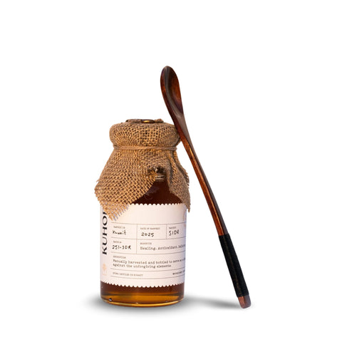 Kuhof Wooden Honey Spoon - Classic Dark